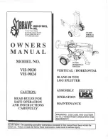 Preview for 1 page of Brave VH-9020 Owner'S Manual