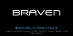 Предварительный просмотр 1 страницы Braven BRV-1s Owner'S Manual