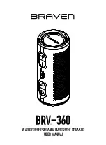 Preview for 1 page of Braven BRV-360 User Manual