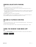 Preview for 4 page of Braven BRV-XXL/2 User Manual