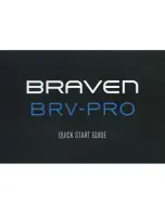 Предварительный просмотр 1 страницы Braven BVR-PRO Quick Start Manual