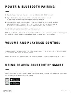 Предварительный просмотр 3 страницы Braven READY PRIME User Manual