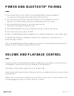 Предварительный просмотр 3 страницы Braven Signature Wireless Headphones User Manual