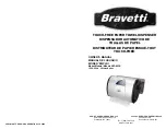 Bravetti APD803B Owner'S Manual preview