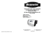 Bravetti APD803B Owner'S Manual предпросмотр