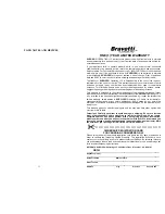 Preview for 7 page of Bravetti BB301 Owner'S Manual