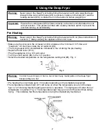 Preview for 9 page of Bravetti BF160 Owner'S Manual