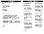 Preview for 5 page of Bravetti BM20H Owner'S Manual