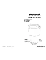 Bravetti BRAVETTI BM20H Owner'S Manual preview