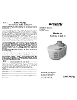 Предварительный просмотр 1 страницы Bravetti BRAVETTI PLATINUM PRO KP170H Owner'S Manual