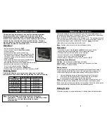 Preview for 6 page of Bravetti BTAVETTI PLATINUM PRO TO283H Owner'S Manual