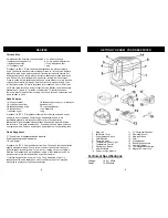 Предварительный просмотр 3 страницы Bravetti COOL TOUCH DEEP FRYER F2015HB Owner'S Manual