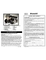 Preview for 2 page of Bravetti CW23HCH Owner'S Manual