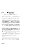 Preview for 6 page of Bravetti DO IT ALL 3 FP200 Owner'S Manual