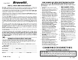 Предварительный просмотр 10 страницы Bravetti DO IT ALL 3 Owner'S Manual