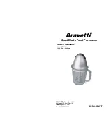 Preview for 1 page of Bravetti EP109HA Owner'S Manual