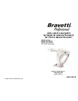 Предварительный просмотр 1 страницы Bravetti EP524B Professional Owner'S Manual