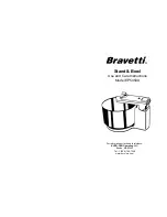 Предварительный просмотр 1 страницы Bravetti EP545XX Use And Care Instructions