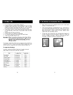 Preview for 8 page of Bravetti EP85 Use And Care Instructions Manual