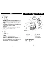 Предварительный просмотр 3 страницы Bravetti EURO-PRO KP170H Owner'S Manual