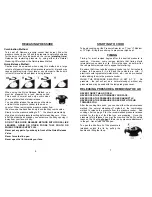 Preview for 5 page of Bravetti Euro-Pro PC104 Use And Care Instructions Manual