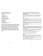 Предварительный просмотр 14 страницы Bravetti Euro-Pro PC104 Use And Care Instructions Manual