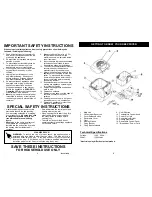 Preview for 2 page of Bravetti F1011H Owner'S Manual