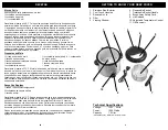 Preview for 3 page of Bravetti F1043B Owner'S Manual