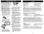 Preview for 4 page of Bravetti F1043B Owner'S Manual