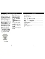 Preview for 3 page of Bravetti F1065D Owner'S Manual