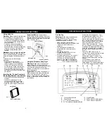 Предварительный просмотр 6 страницы Bravetti F1068H Owner'S Manual