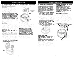 Предварительный просмотр 8 страницы Bravetti F2015B Owner'S Manual