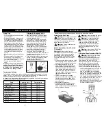 Предварительный просмотр 5 страницы Bravetti GLASS DEEP FRYER K4305H Owner'S Manual