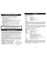 Предварительный просмотр 4 страницы Bravetti KC241B Owner'S Manual