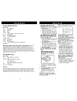 Предварительный просмотр 9 страницы Bravetti KC281HB Owner'S Manual