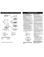 Предварительный просмотр 3 страницы Bravetti KS315H Owner'S Manual