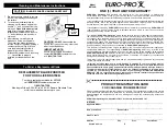 Preview for 5 page of Bravetti KS700B Instruction Manual