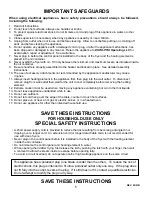 Preview for 2 page of Bravetti Platinum Pro EP65 Use And Care Instructions Manual