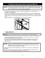 Preview for 6 page of Bravetti Platinum Pro EP65 Use And Care Instructions Manual