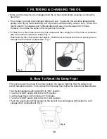 Preview for 12 page of Bravetti Platinum Pro EP65 Use And Care Instructions Manual