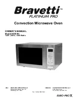 Bravetti PLATINUM PRO K5309H Owner'S Manual preview