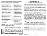 Preview for 8 page of Bravetti PLATINUM PRO KP400H Owner'S Manual