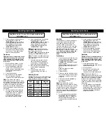 Предварительный просмотр 6 страницы Bravetti PLATINUM PRO TO230H Instruction Manual