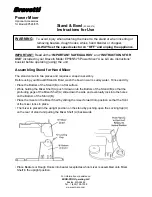 Preview for 1 page of Bravetti POWER MIXER EP565 Instructions For Use