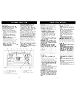 Preview for 4 page of Bravetti Professional K4321B Owner'S Manual