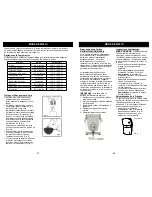 Preview for 15 page of Bravetti Professional K4321B Owner'S Manual