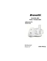 Bravetti QUAD BLADE FOOD PROCESSOR EP114H Owner'S Manual preview