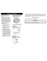 Preview for 3 page of Bravetti QUAD BLADE FOOD PROCESSOR EP114H Owner'S Manual