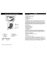 Preview for 4 page of Bravetti STEAM GRILL K4820H Owner'S Manual