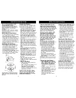 Preview for 6 page of Bravetti THREE-TIER FOOD STEAMER KS315H Owner'S Manual